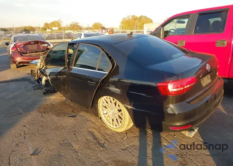 2015 Volkswagen Jetta 1.8T Se from USA, damaged, VIN 3VWD17AJ6FM273848